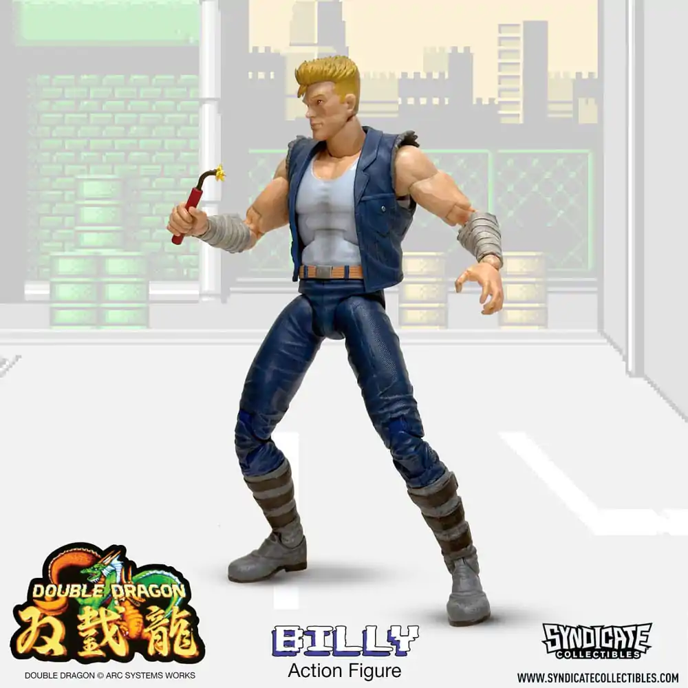 Double Dragon Deluxe Action Figure 1/12 Billy 18 cm termékfotó