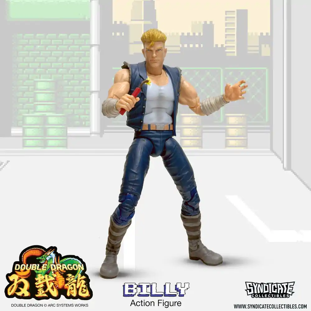 Double Dragon Deluxe Action Figure 1/12 Billy 18 cm termékfotó