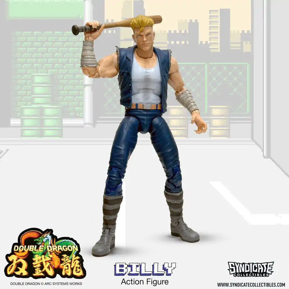 Double Dragon Deluxe Action Figure 1/12 Billy 18 cm termékfotó