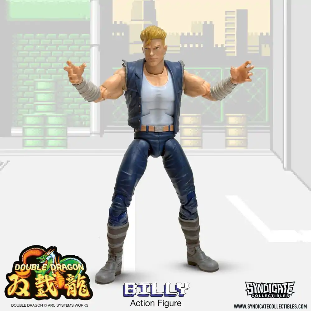 Double Dragon Deluxe Action Figure 1/12 Billy 18 cm termékfotó