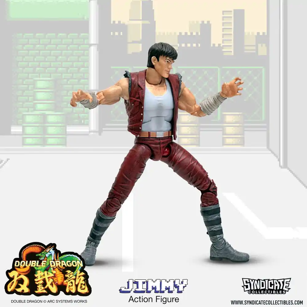 Double Dragon Deluxe Action Figure 1/12 Jimmy 18 cm termékfotó