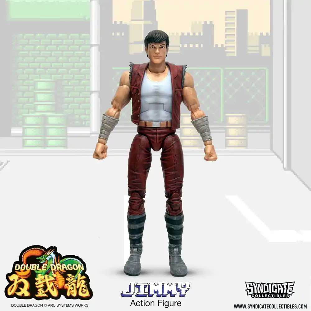 Double Dragon Deluxe Action Figure 1/12 Jimmy 18 cm termékfotó