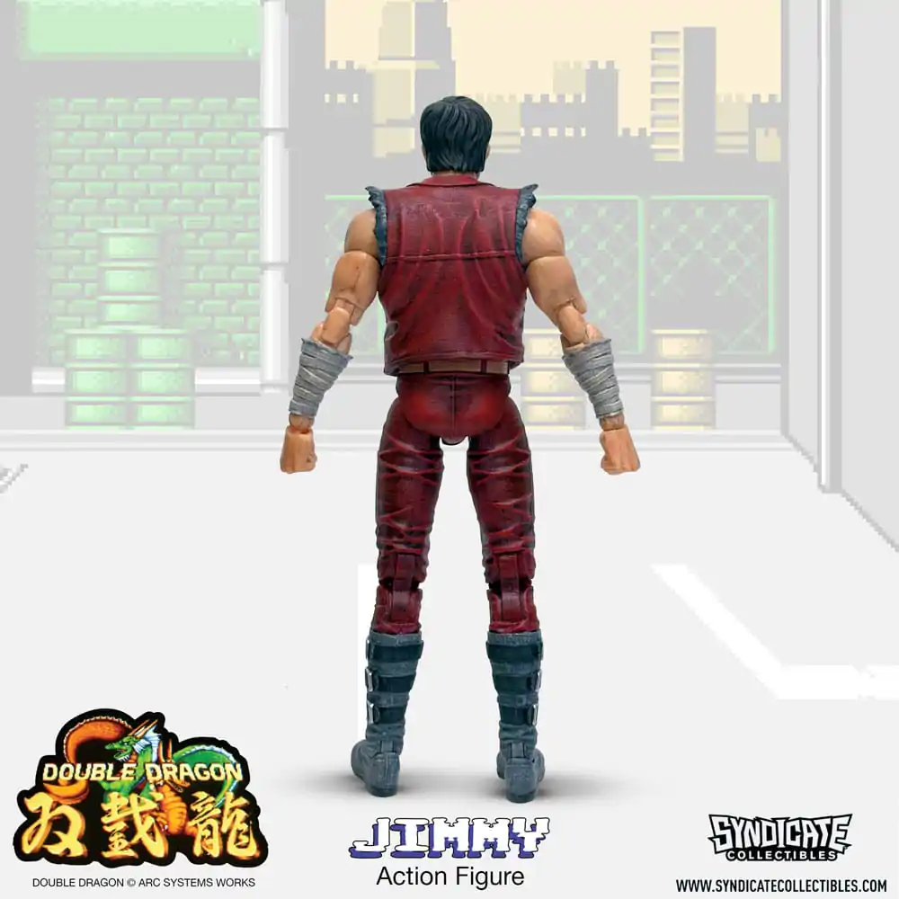 Double Dragon Deluxe Action Figure 1/12 Jimmy 18 cm termékfotó