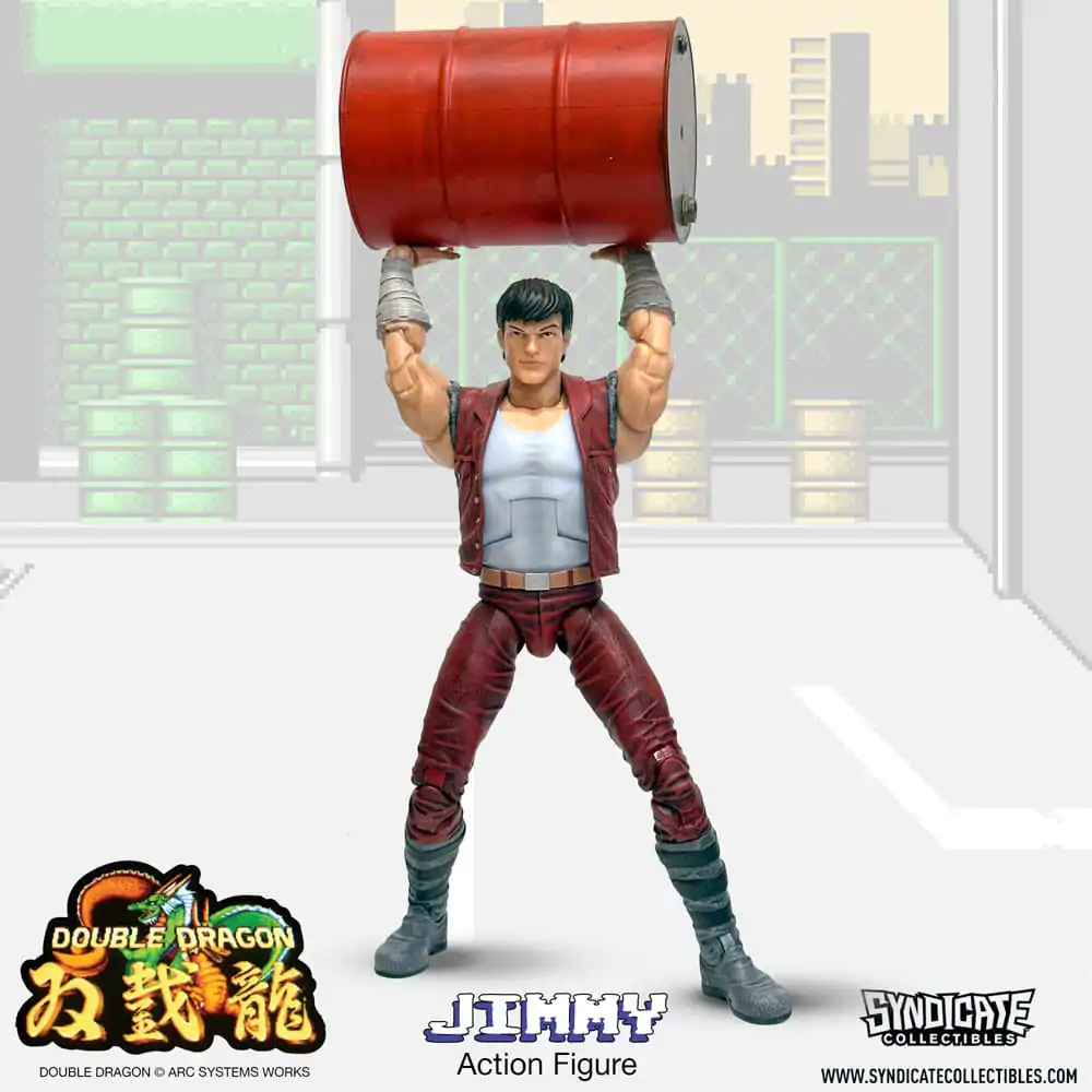 Double Dragon Deluxe Action Figure 1/12 Jimmy 18 cm termékfotó