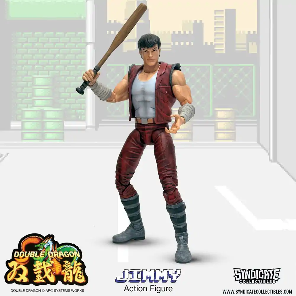 Double Dragon Deluxe Action Figure 1/12 Jimmy 18 cm termékfotó