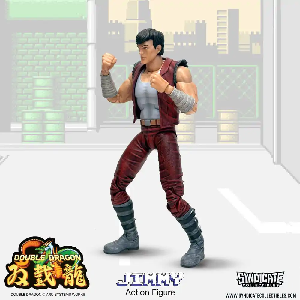 Double Dragon Deluxe Action Figure 1/12 Jimmy 18 cm termékfotó