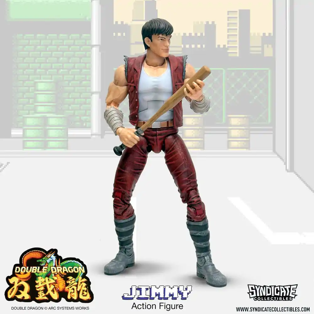 Double Dragon Deluxe Action Figure 1/12 Jimmy 18 cm termékfotó