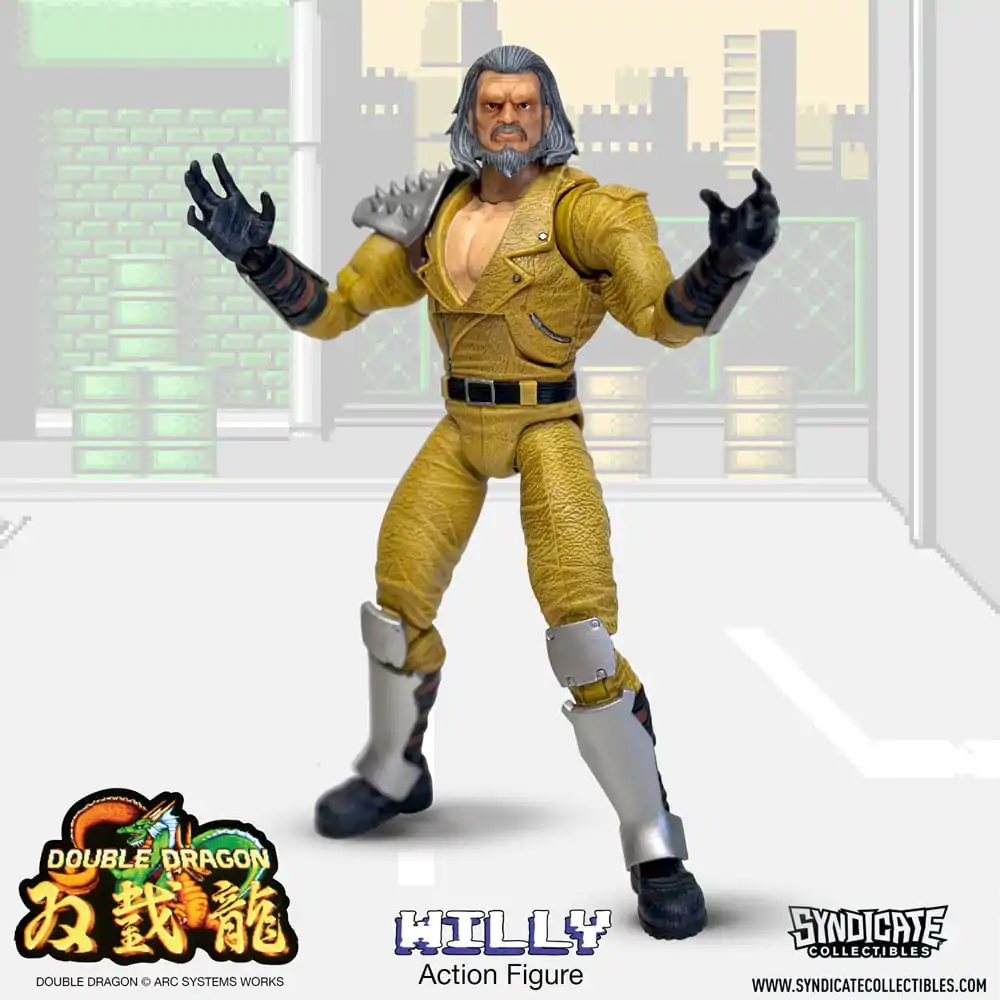 Double Dragon Deluxe Action Figure 1/12 Willy 18 cm termékfotó