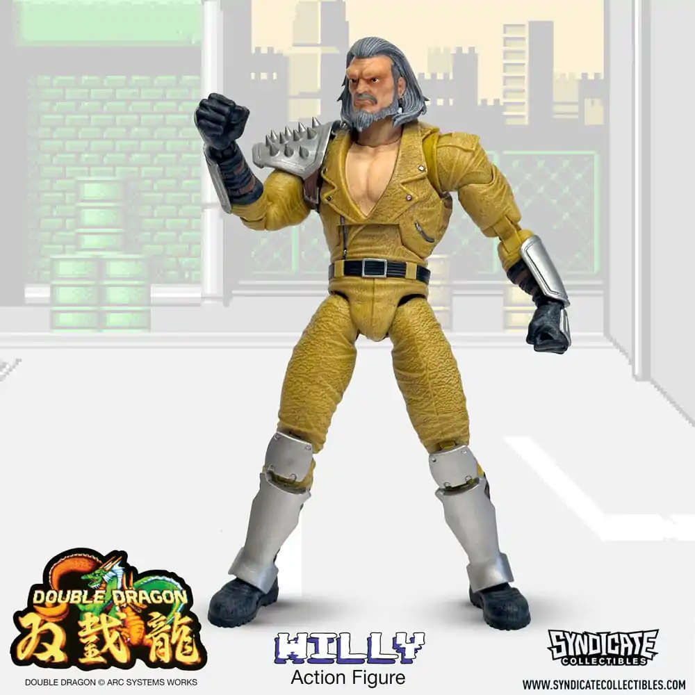 Double Dragon Deluxe Action Figure 1/12 Willy 18 cm termékfotó