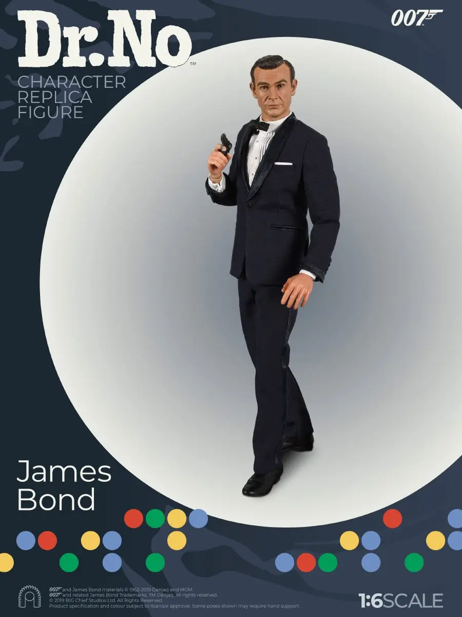Dr. No Collector Figure Series Action Figure 1/6 James Bond Limited Edtion 30 cm product photo