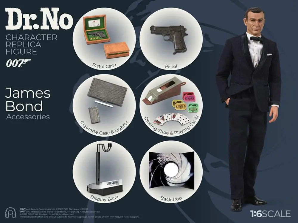 Dr. No Collector Figure Series Action Figure 1/6 James Bond Limited Edtion 30 cm product photo