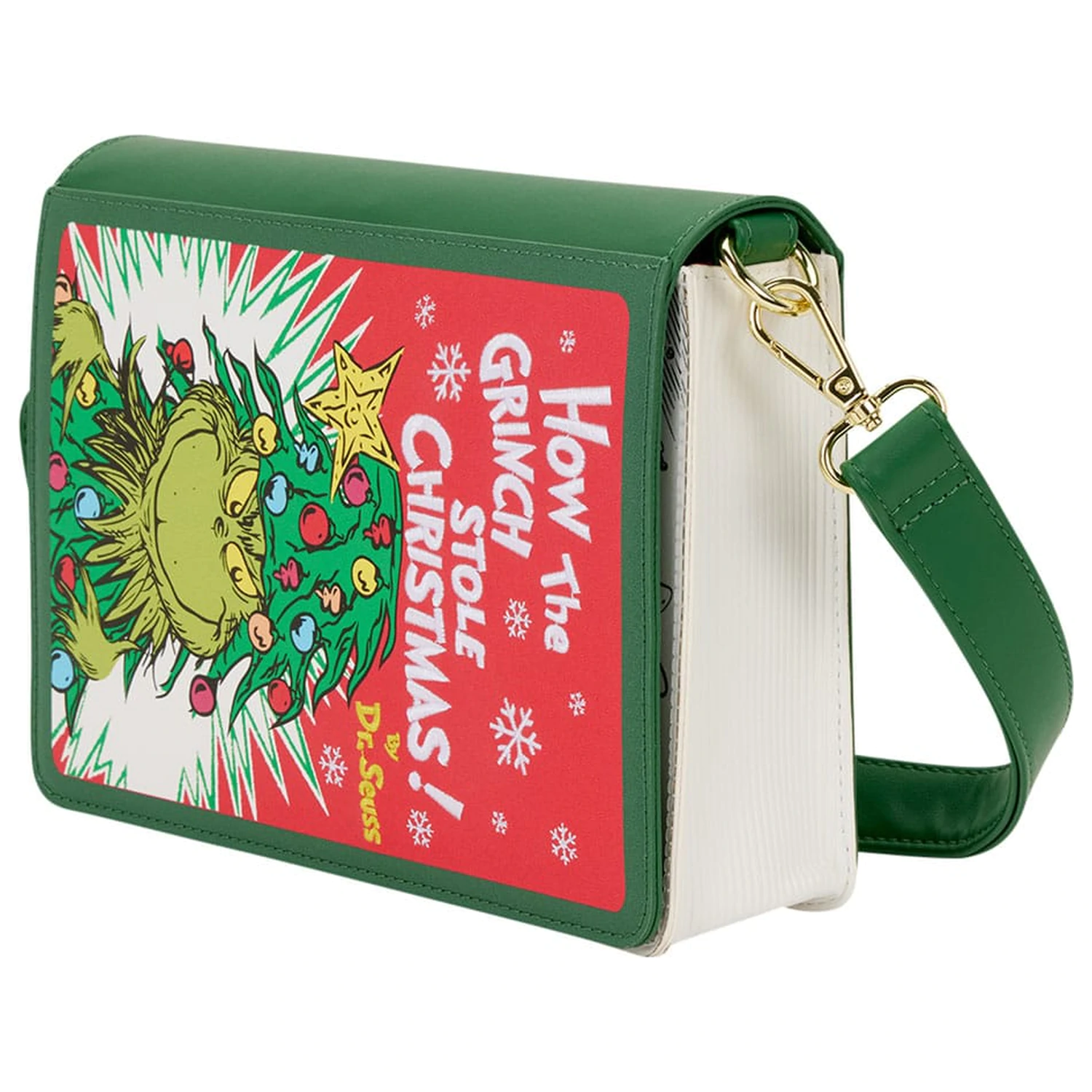 Dr. Seuss by Loungefly Crossbody Bag Grinch Holiday product photo