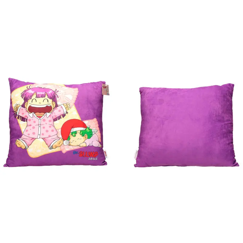 Dr Slump Arale and Gatchan cushion product photo