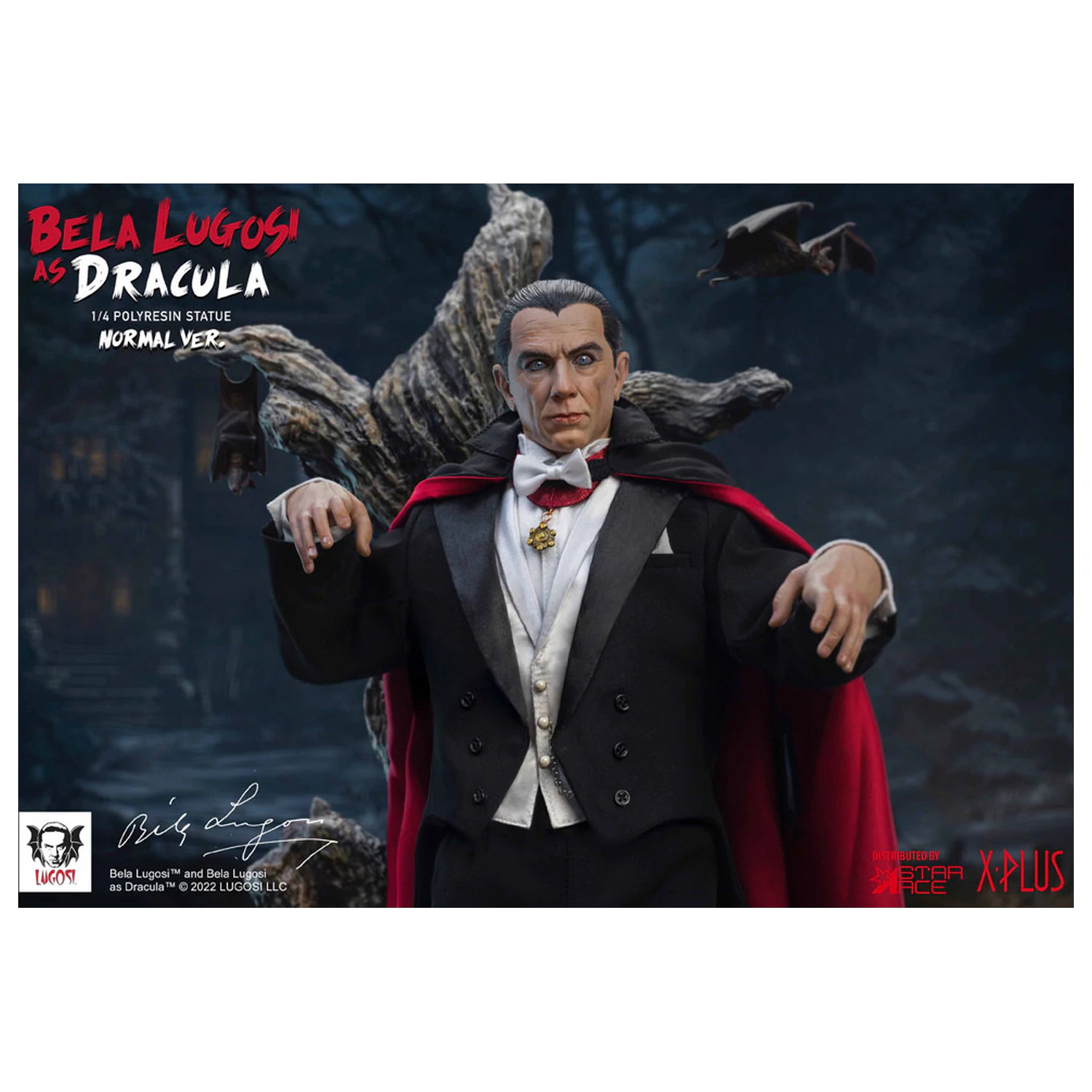 Dracula (1931) Superb Scale Statue 1/4 Bela Lugosi as Dracula 60 cm product photo