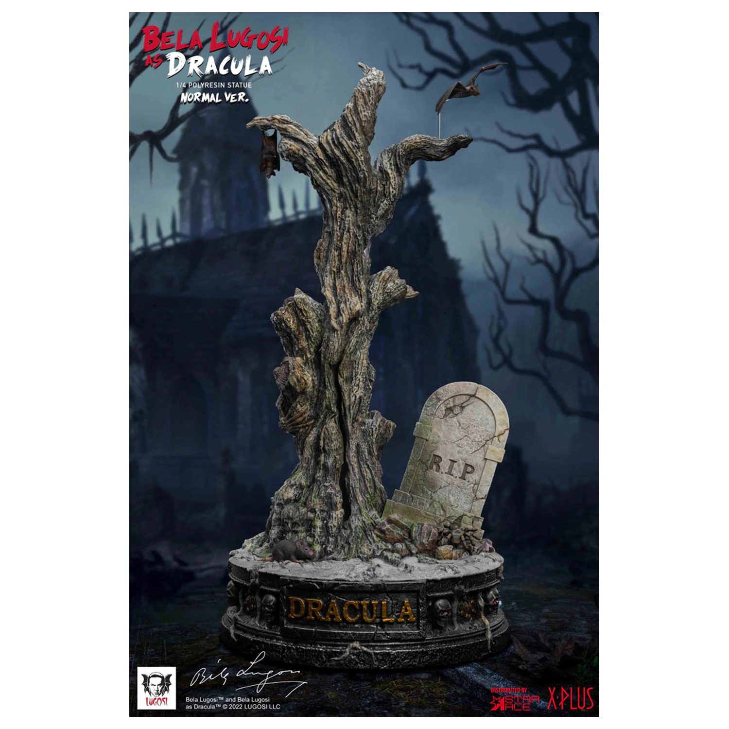 Dracula (1931) Superb Scale Statue 1/4 Bela Lugosi as Dracula 60 cm product photo
