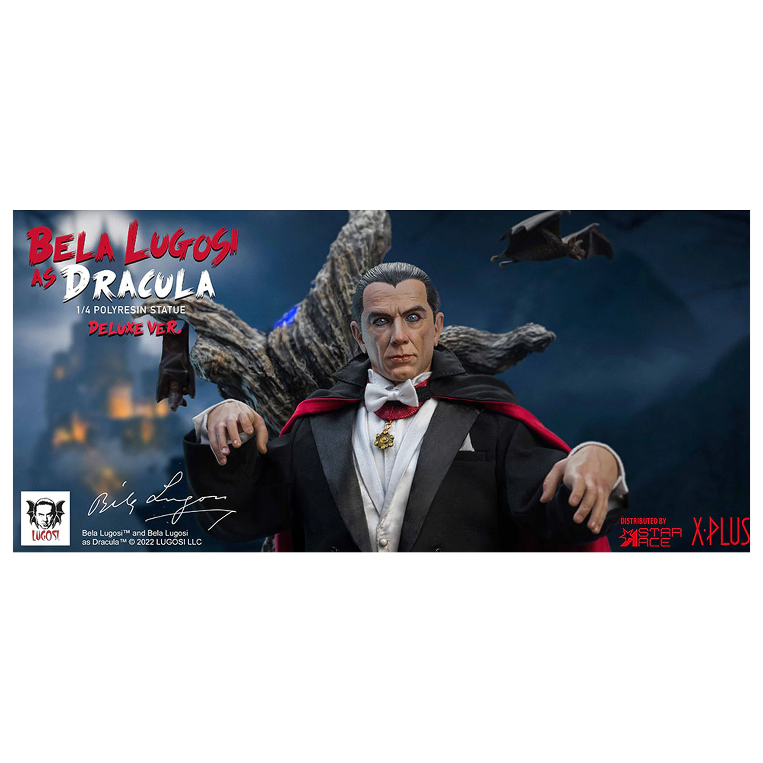 Dracula (1931) Superb Scale Statue 1/4 Bela Lugosi as Dracula Deluxe Version 60 cm product photo