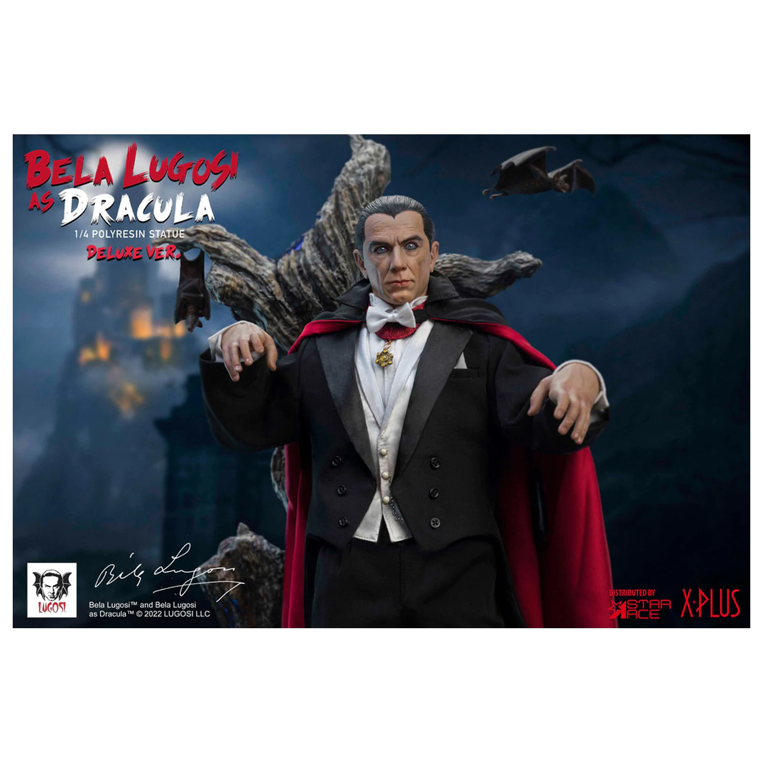 Dracula (1931) Superb Scale Statue 1/4 Bela Lugosi as Dracula Deluxe Version 60 cm product photo