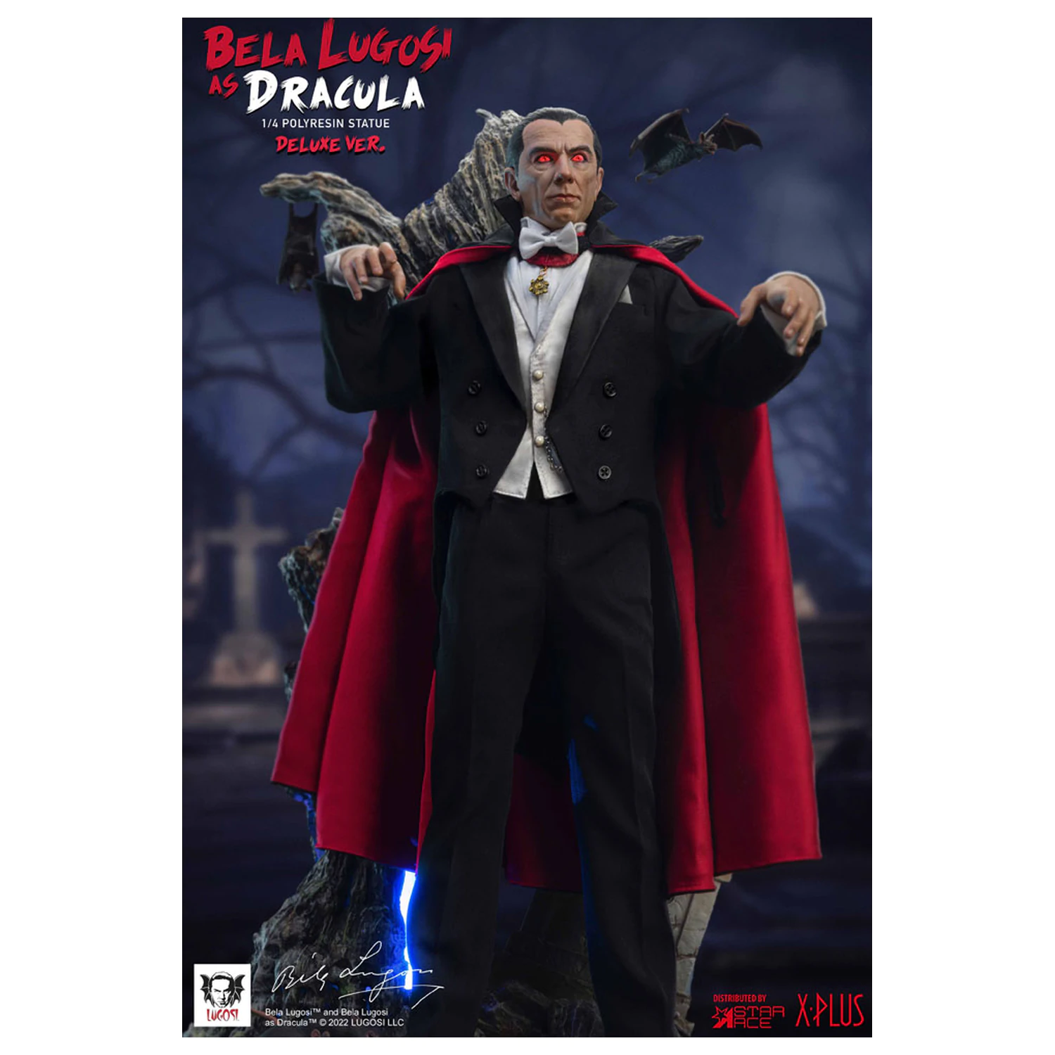 Dracula (1931) Superb Scale Statue 1/4 Bela Lugosi as Dracula Deluxe Version 60 cm product photo
