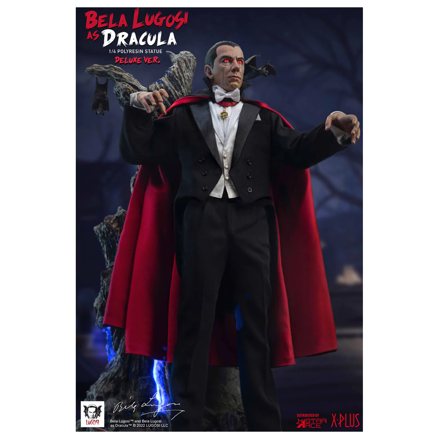 Dracula (1931) Superb Scale Statue 1/4 Bela Lugosi as Dracula Deluxe Version 60 cm product photo