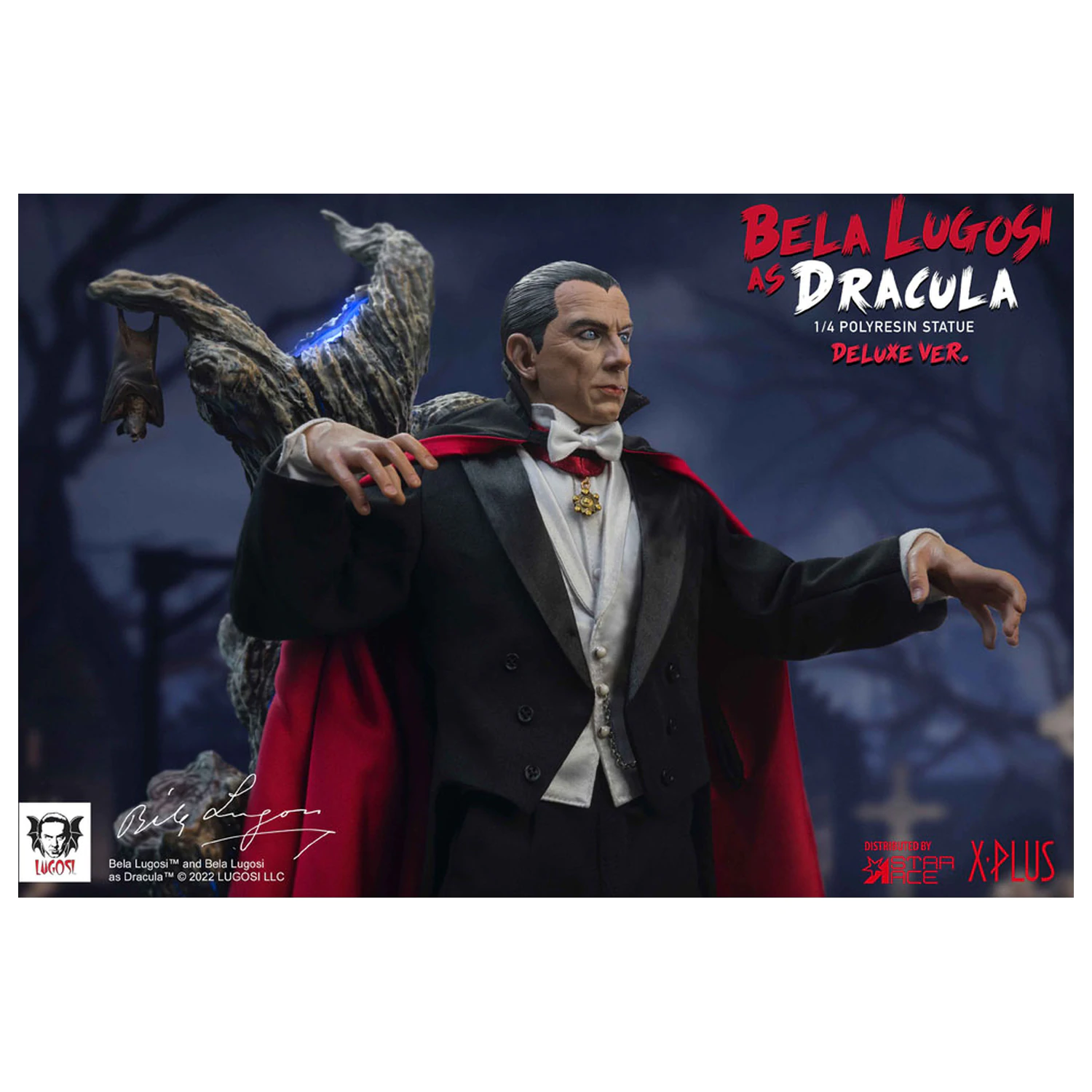 Dracula (1931) Superb Scale Statue 1/4 Bela Lugosi as Dracula Deluxe Version 60 cm product photo