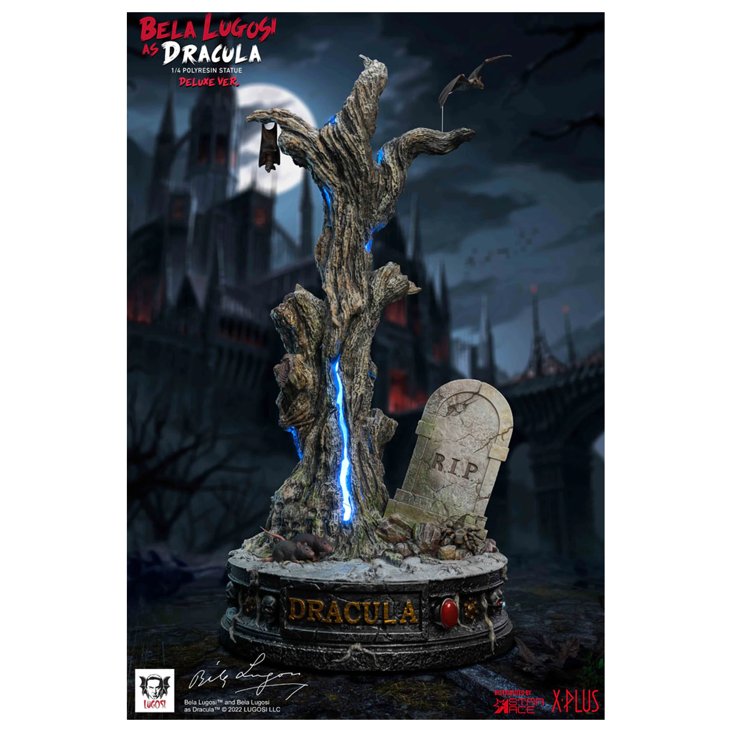 Dracula (1931) Superb Scale Statue 1/4 Bela Lugosi as Dracula Deluxe Version 60 cm product photo
