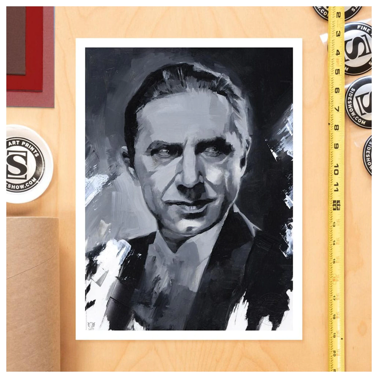 Dracula Art Print Dracula by Chris Valentine 41 x 31 cm - unframed product photo