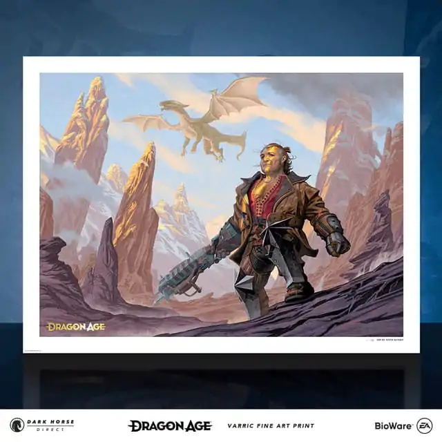 Dragon Age Art Print Varric 45 x 60 cm product photo