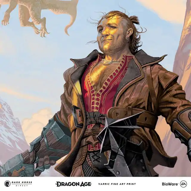 Dragon Age Art Print Varric 45 x 60 cm product photo
