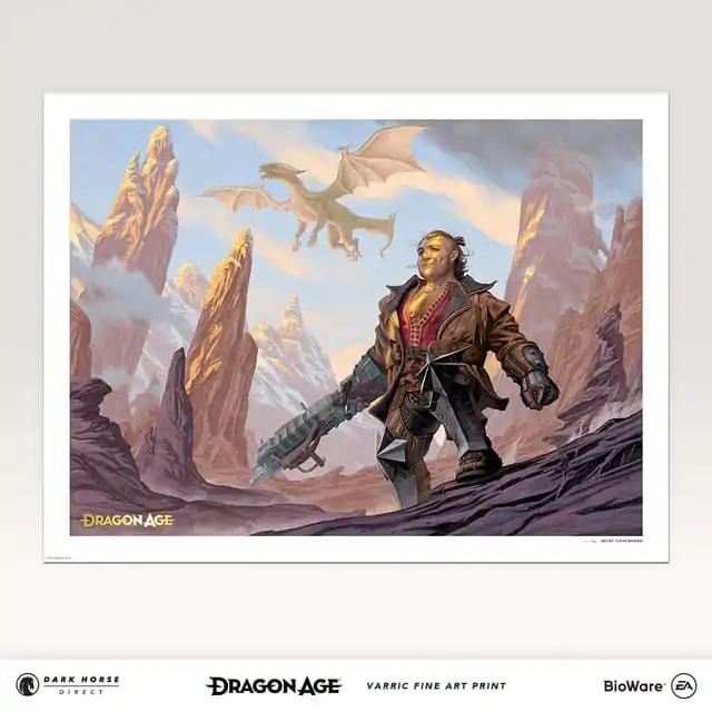 Dragon Age Art Print Varric 45 x 60 cm product photo