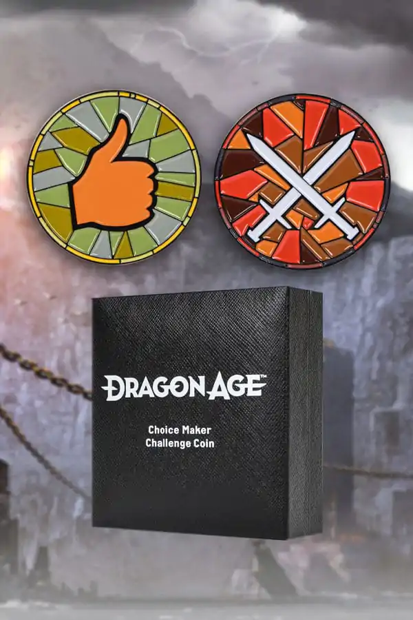 Dragon Age Coin Choice Maker Challenge Coin product photo