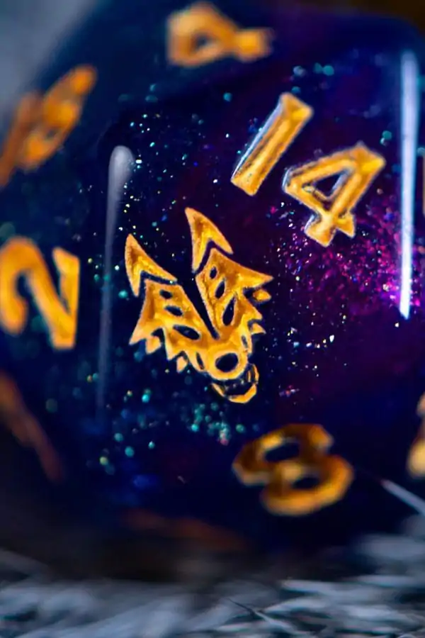 Dragon Age Dice Set Dread Wolf product photo