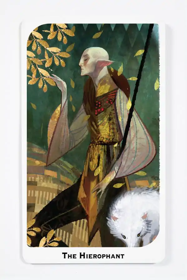 Dragon Age Statue Solas the Hierophat Tarot 14 cm product photo