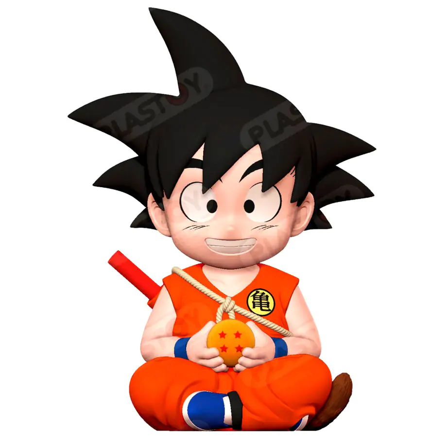 Dragon Bal Goku Kid money box figure 17cm product photo