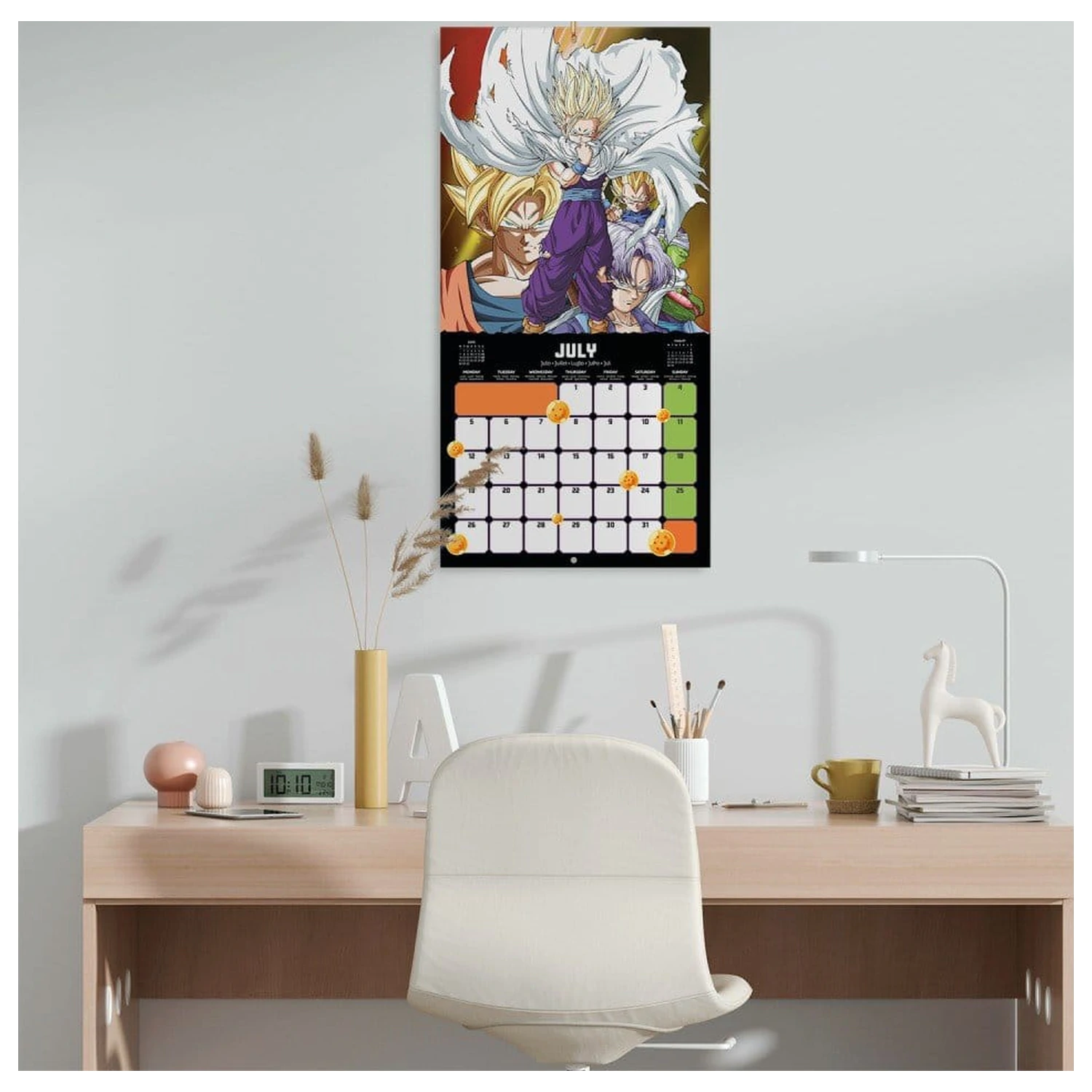 Dragon Ball 2027 Wall Calendar 30 x 30 cm product photo
