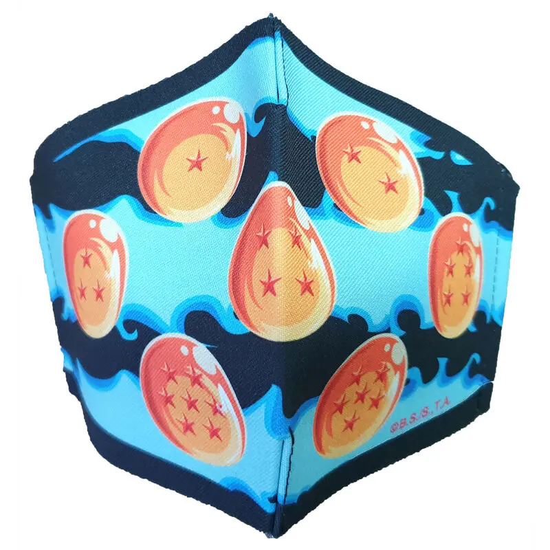 Dragon Ball 7 Balls reusable face mask product photo