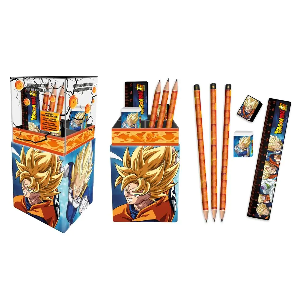 Dragon Ball desk pen holder with stationery termékfotó