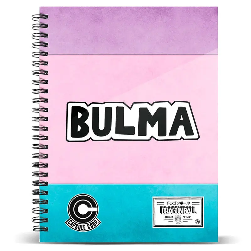 Dragon Ball Bulma A5 notebook product photo
