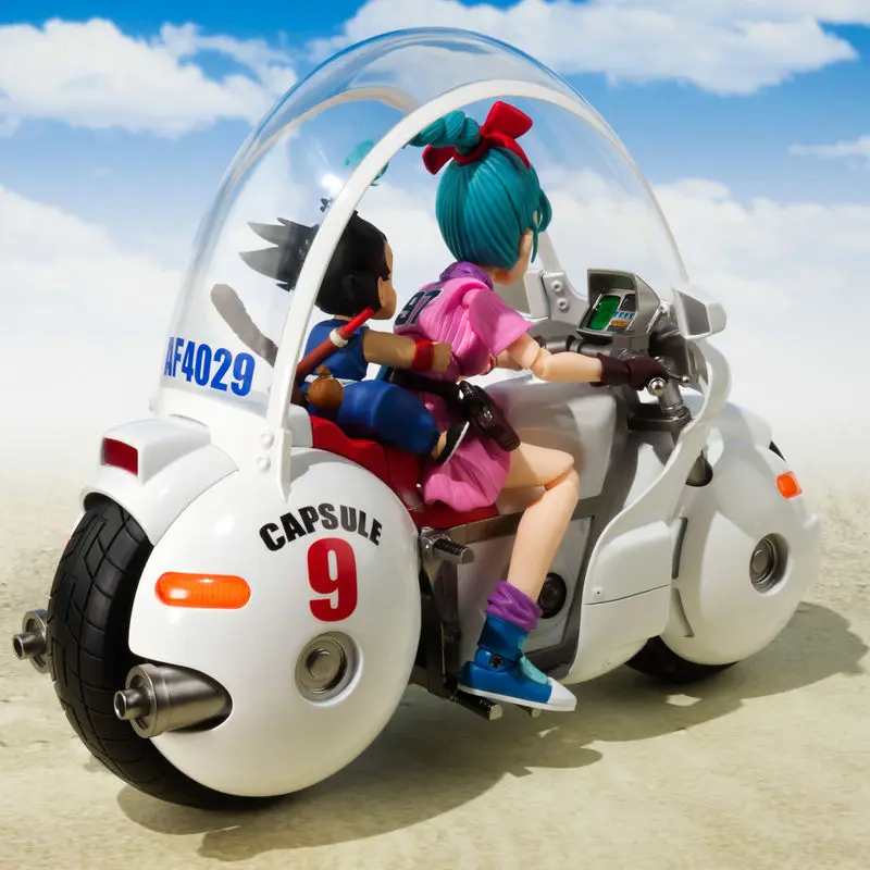 Dragon Ball Bulma Motorcycle Hoipoi Capsule No 9 17cm product photo
