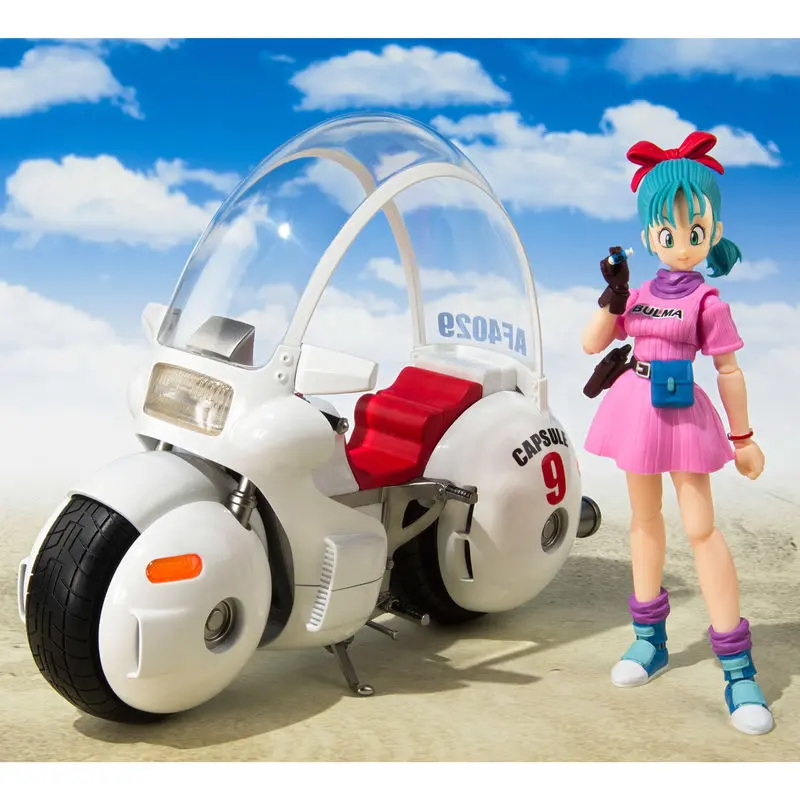 Dragon Ball Bulma Motorcycle Hoipoi Capsule No 9 17cm product photo