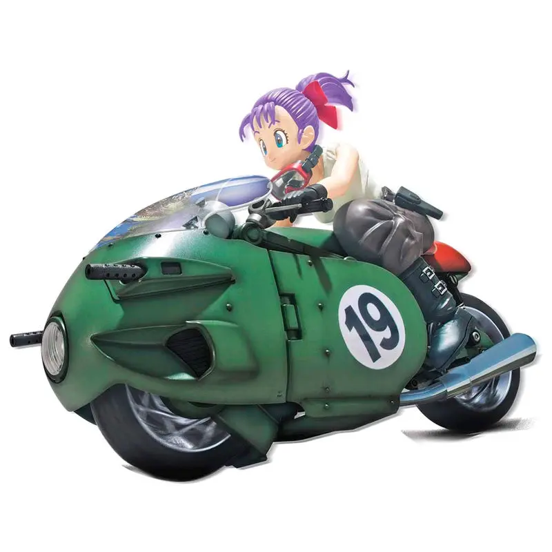 Dragon Ball Bulma Variable n19 Motorcycle Model Kit figure 16cm termékfotó