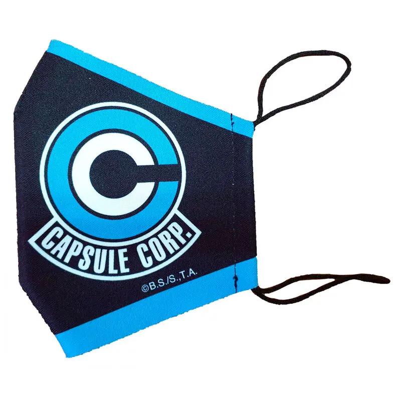 Dragon Ball Capsule Corp reusable face mask product photo