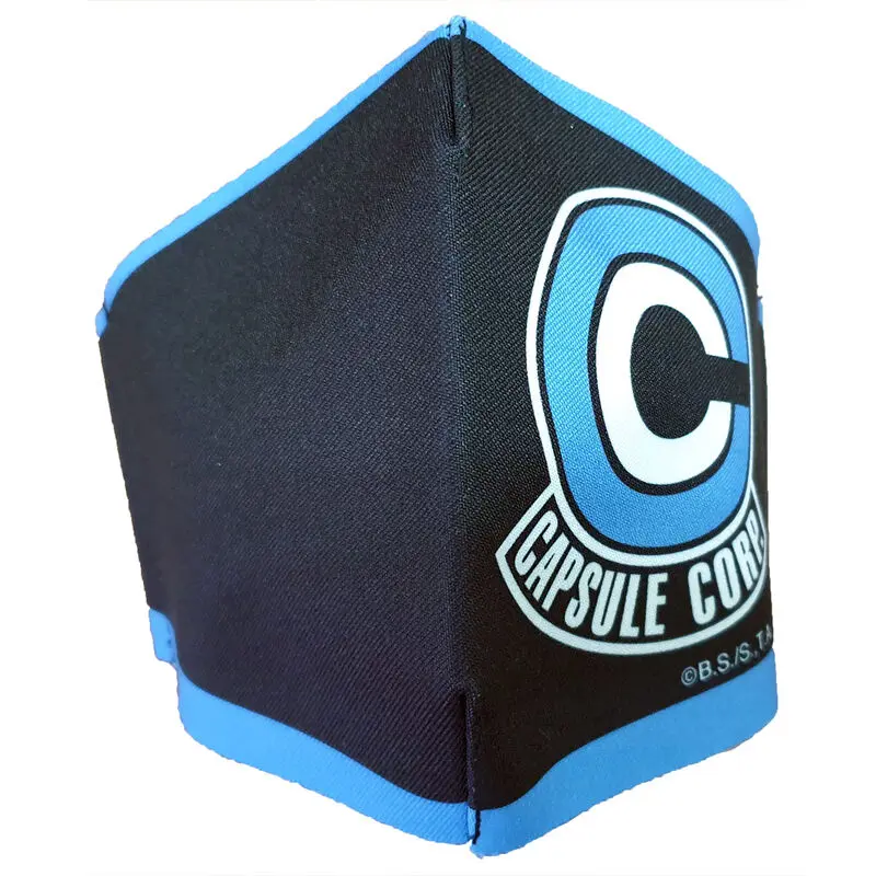 Dragon Ball Capsule Corp reusable face mask product photo