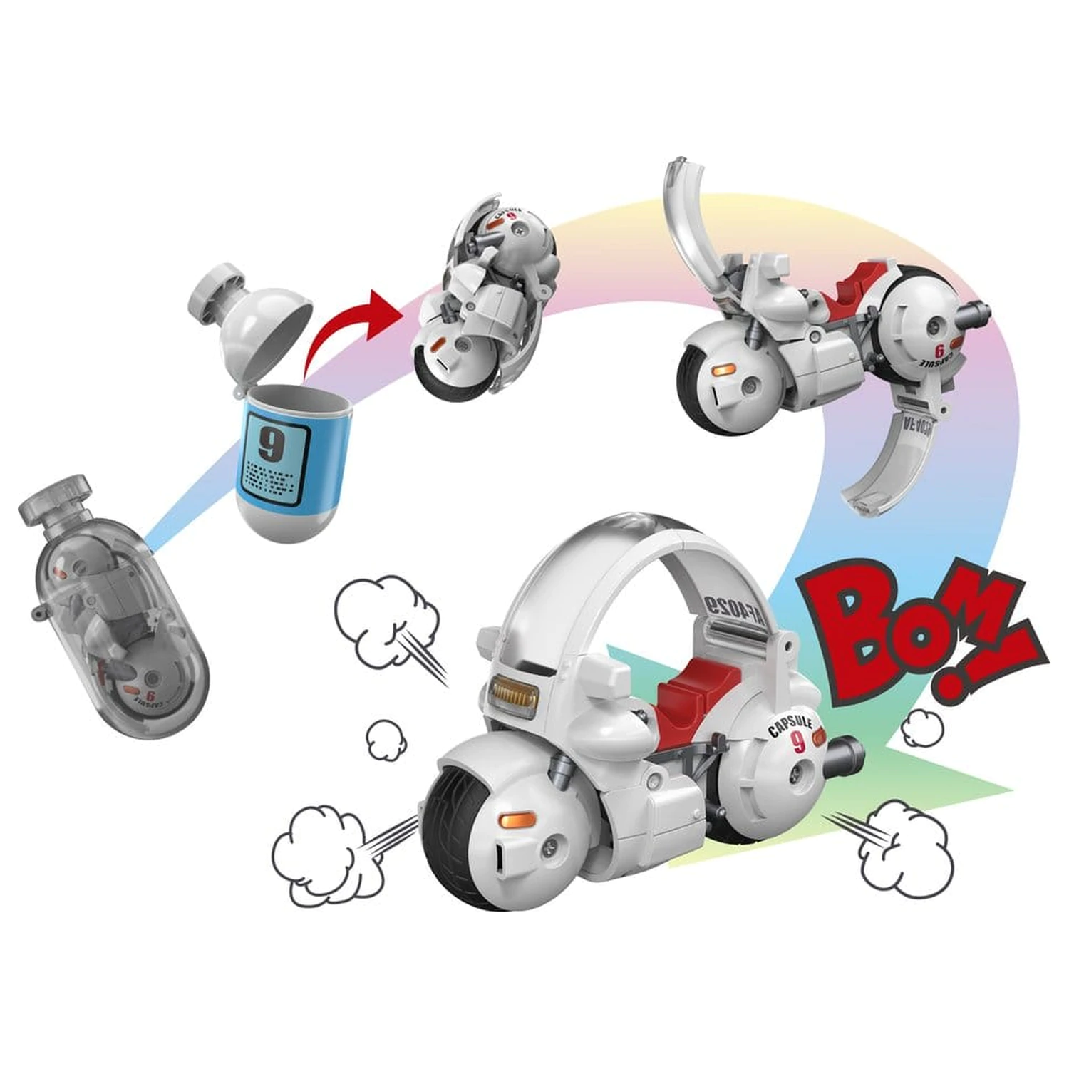 Dragon Ball Changearts Hoi-Poi Capsule No. 9 Bulma's Motorcycle product photo