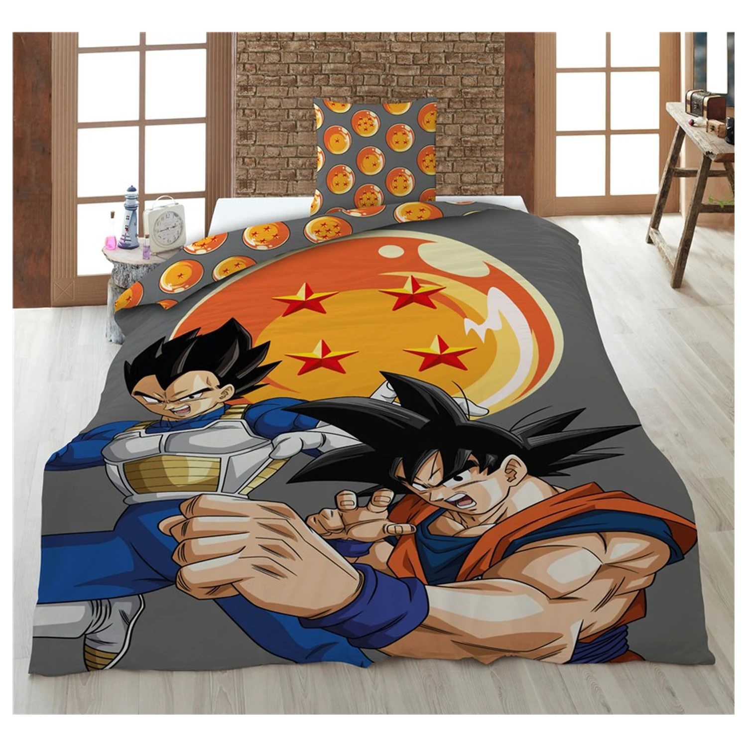 Dragon Ball Cosmic Warrior Duvet Cover product photo