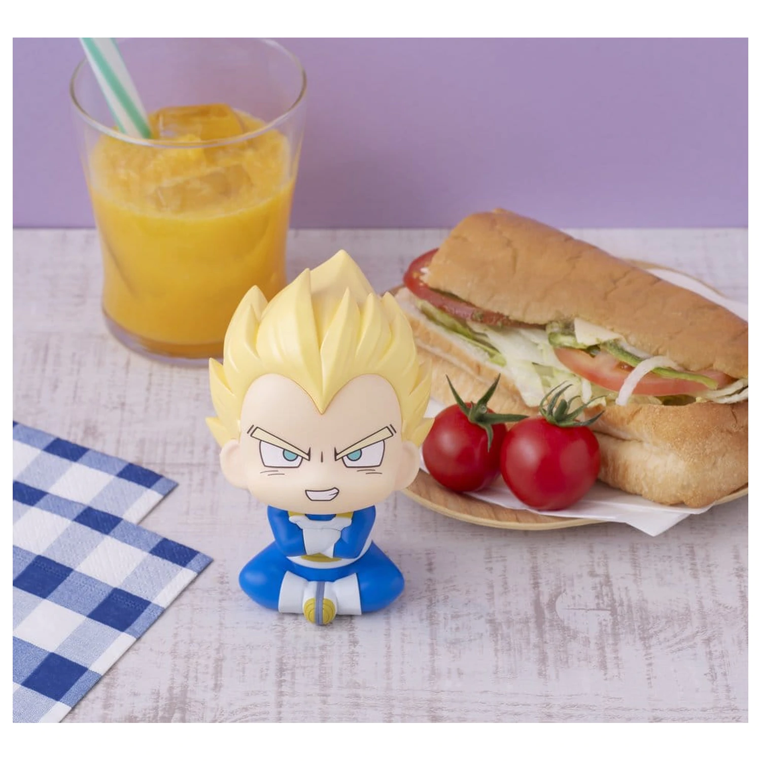 Dragon Ball DAIMA Look Up PVC Figures 2-Pack Super Saiyan Son Goku (mini) & Super Saiyan Vegeta (mini) 11 cm (with gift) product photo