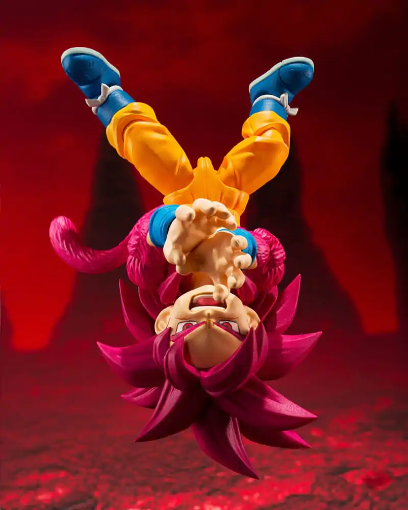 Dragon Ball Daima S.H.Figuarts Action Figure Super Saiyan  4 Son Goku (mini) 8 cm product photo