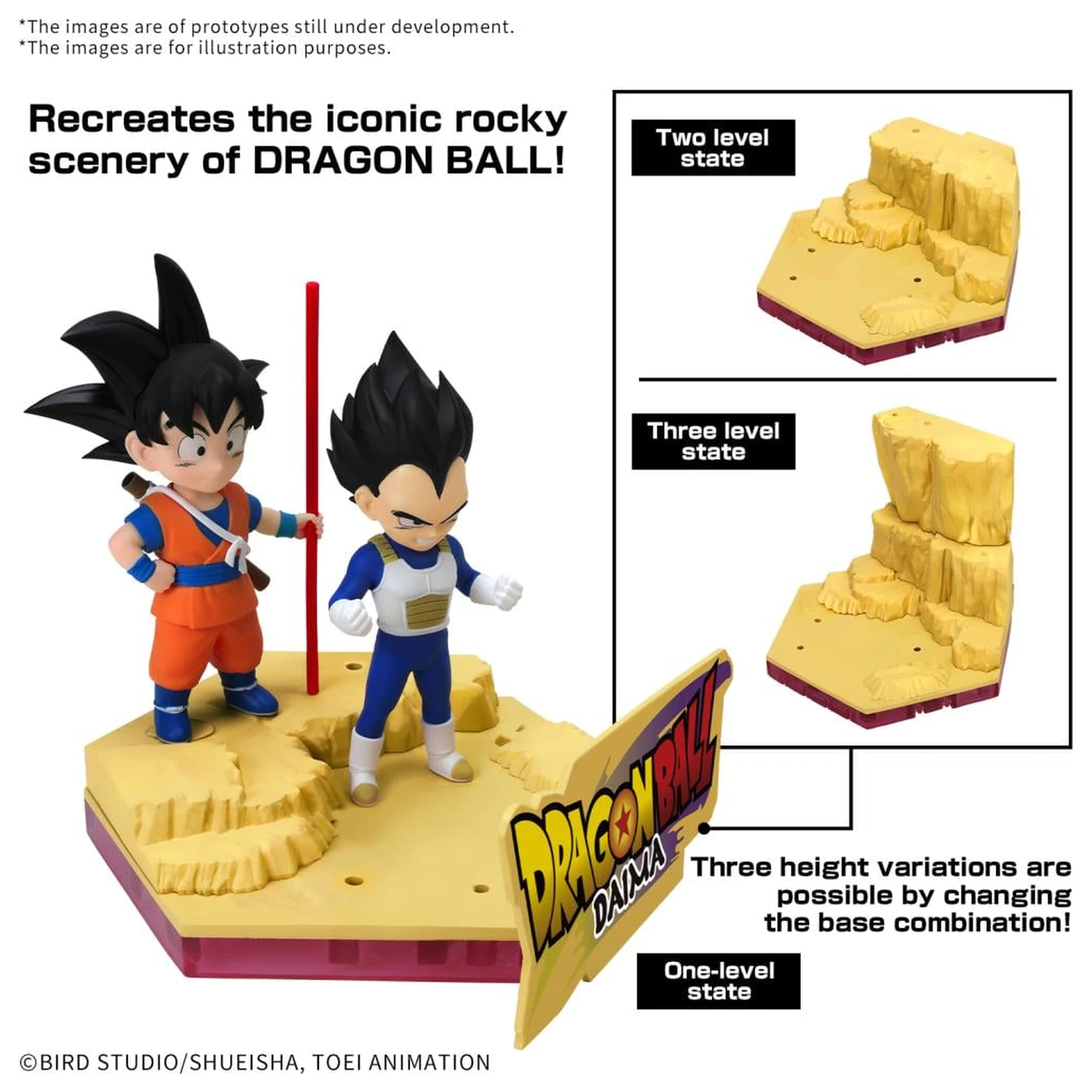 Dragon Ball Daima Son Goku (Mini) & Vegeta (Mini) Model Kit product photo