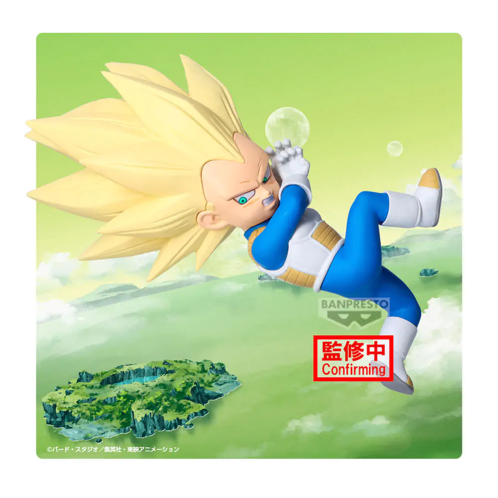 Dragon Ball Daima Vegeta with panel figure 13cm product photo