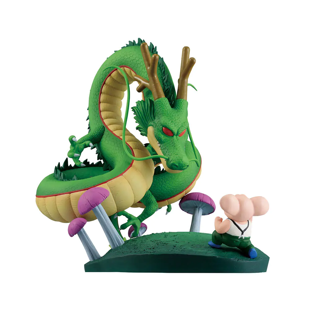 Dragon Ball Dragon History II Oolong & Shenron Ichibansho figure 14cm termékfotó