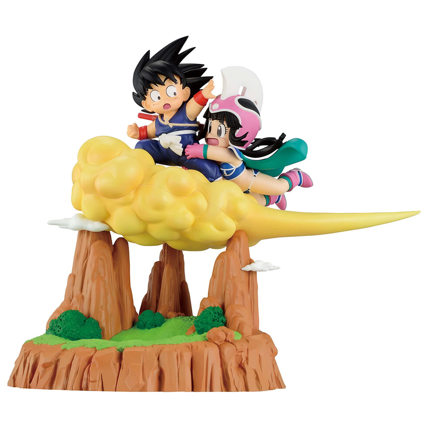 Dragon Ball Fantastic Adventure 2 Son Goku & Chichi Ichibansho figure 15cm product photo